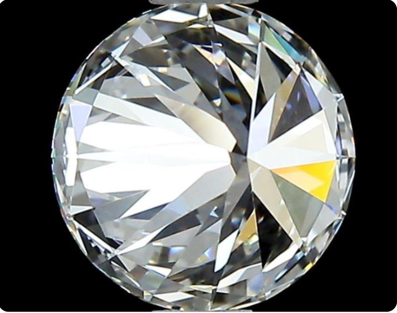 Sparkling 1 pc Natural Diamond 1.0 ct Round G VVS2 GIA Certificate For Sale 2