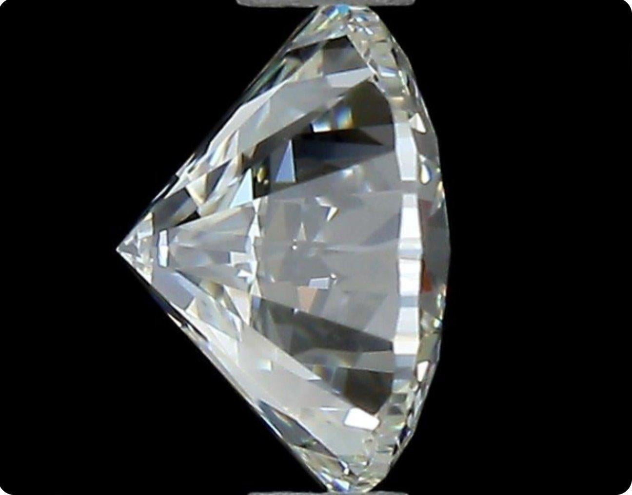 Round Cut Sparkling 1 pc Natural Diamond 1.0 ct Round G VVS2 GIA Certificate For Sale