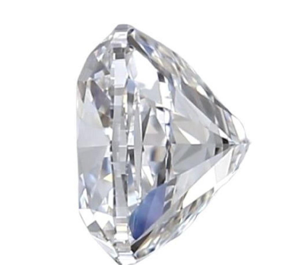 Glänzender 1 pc natürlicher Diamant 1,01 Karat  Kissen F VVS2 GIA-Zertifikat im Zustand „Neu“ im Angebot in רמת גן, IL