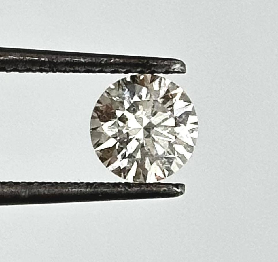 Sparkling 1 pc Natural Diamond 1.11 ct Round J VS Certified For Sale 1