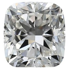 Sparkling 1 Pc Natural Diamond w/ 0.81 ct Cushion H IF IGI Certificate