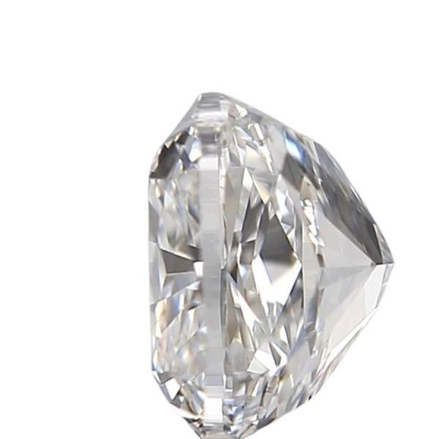 A sparkling natural square cushion modified diamond in a 0.9 carat D IF excellent cut.  This diamond has the highest possible color and clarity grading. This diamond comes with IGI Certificate and laser inscription number.

SKU: RM-0038
IGI 564388496