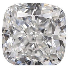 Sparkling 1 pc Natural Diamond with 0.90 Carat Cushion D IF IGI Certificate