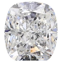 Sparkling 1 Pc Natural Diamond w/ 1.00ct Cushion D IF IGI Certificate