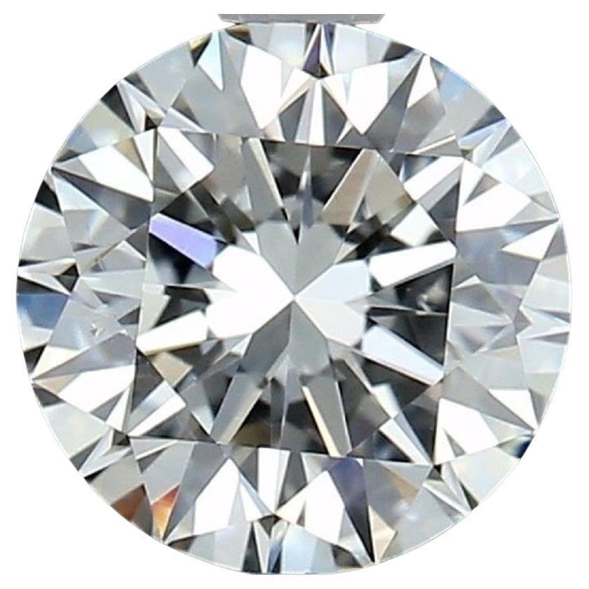 Sparkling 1 pc Natural Diamond with 0.65 ct H VS2, IGI Certificate For Sale