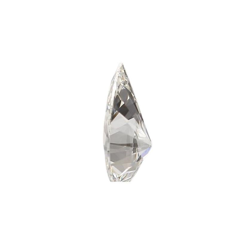 1 diamant naturel scintillant de 0,81 carat I VS1 - Certificat IGI en vente 2