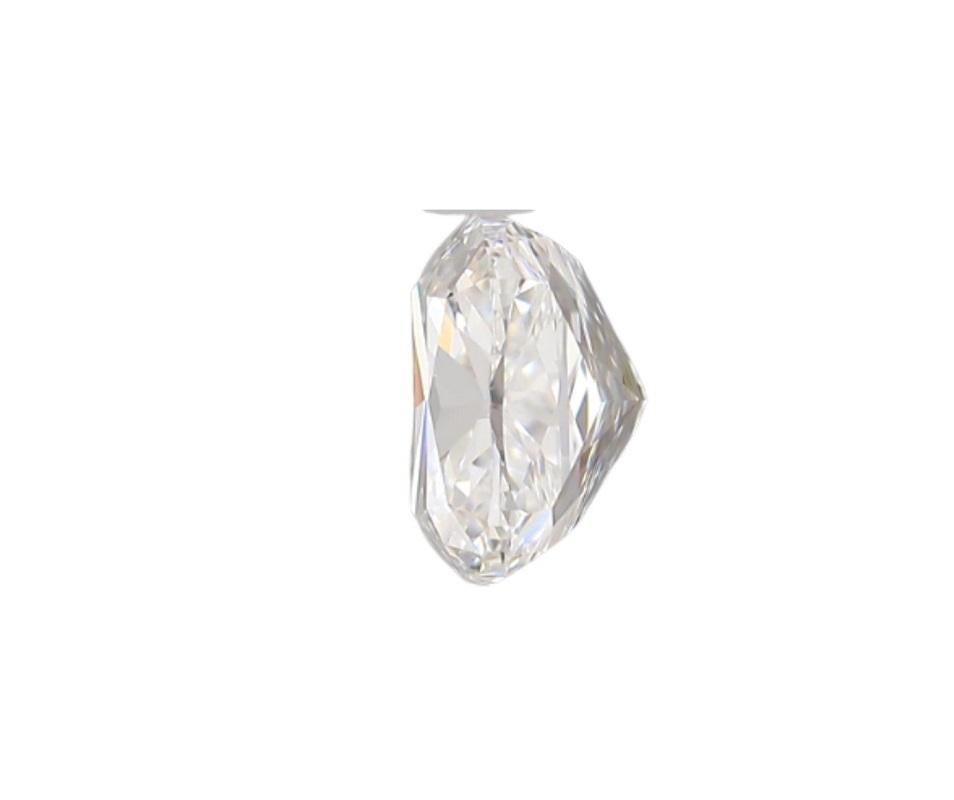 Sparkling 1 pc Natural Diamond with 0.90 ct D IF, IGI Certificate For Sale 1