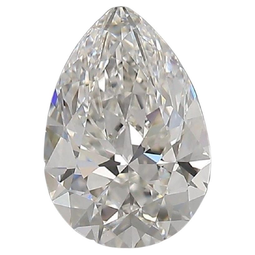 Sparkling 1 pc Natural Diamond with 0.90 ct  Pear G VS2 GIA Certificate For Sale