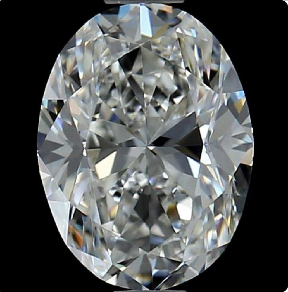 1 Stück Diamant - 1,03 ct - Oval - G - VS1 GIA
1 funkelnder natürlicher Diamant im Ovalschliff mit einem Gewicht von 1,03 Karat, G VS1, sehr guter Schliff. Dieser Diamant wird mit GIA-Zertifikat und Laserbeschriftungsnummer geliefert.

SKU: