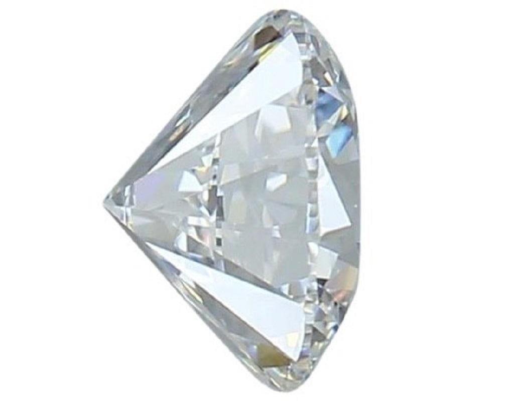 Round Cut Sparkling 1 pc Natural Diamond with 1.63 ct J VS1 - GIA Certificate For Sale