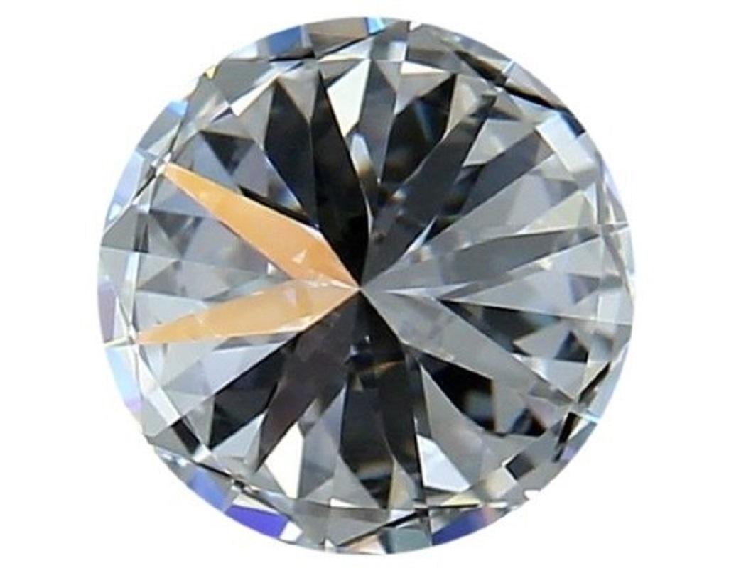 Sparkling 1 pc Natural Diamond with 1.63 ct J VS1 - GIA Certificate For Sale 4