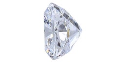 Sparkling 1.01 Carat  Cushion Modified Brilliant Cut Natural Diamond