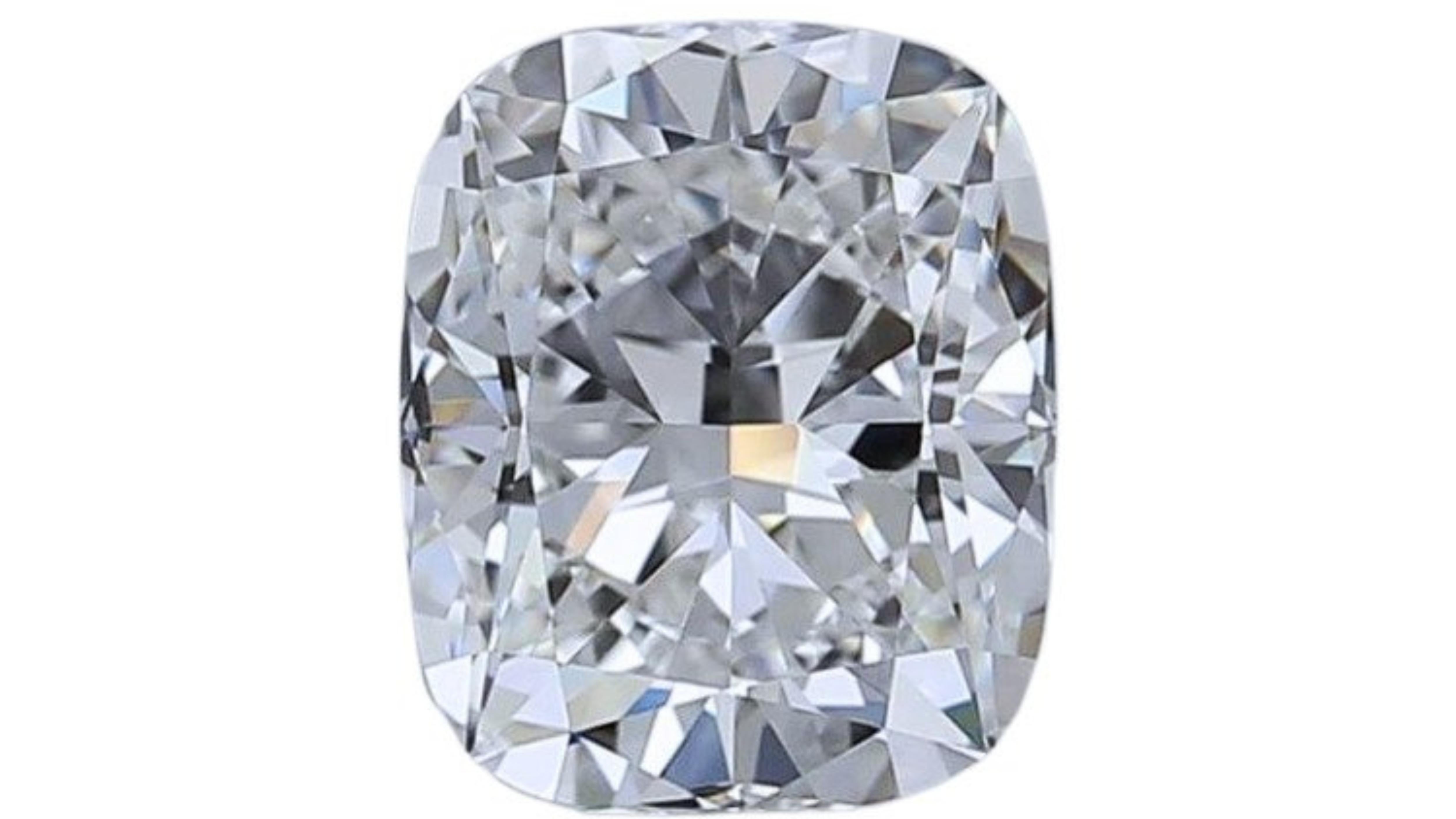 Sparkling 1.01 Carat Cushion Modified Brilliant Cut Natural Diamond In New Condition For Sale In רמת גן, IL