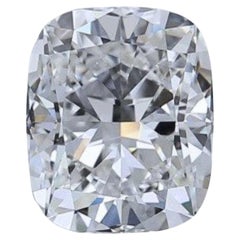 Diamant naturel de 1,01 carat à taille brillant modifié en coussin