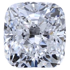 Sparkling 1.01 Carat  Cushion Modified Brilliant Cut Natural Diamond