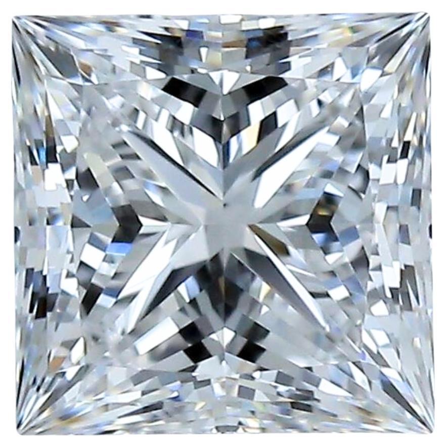 Sparkling 1.40ct Ideal Cut Square-Shaped Diamond - GIA Certified For Sale