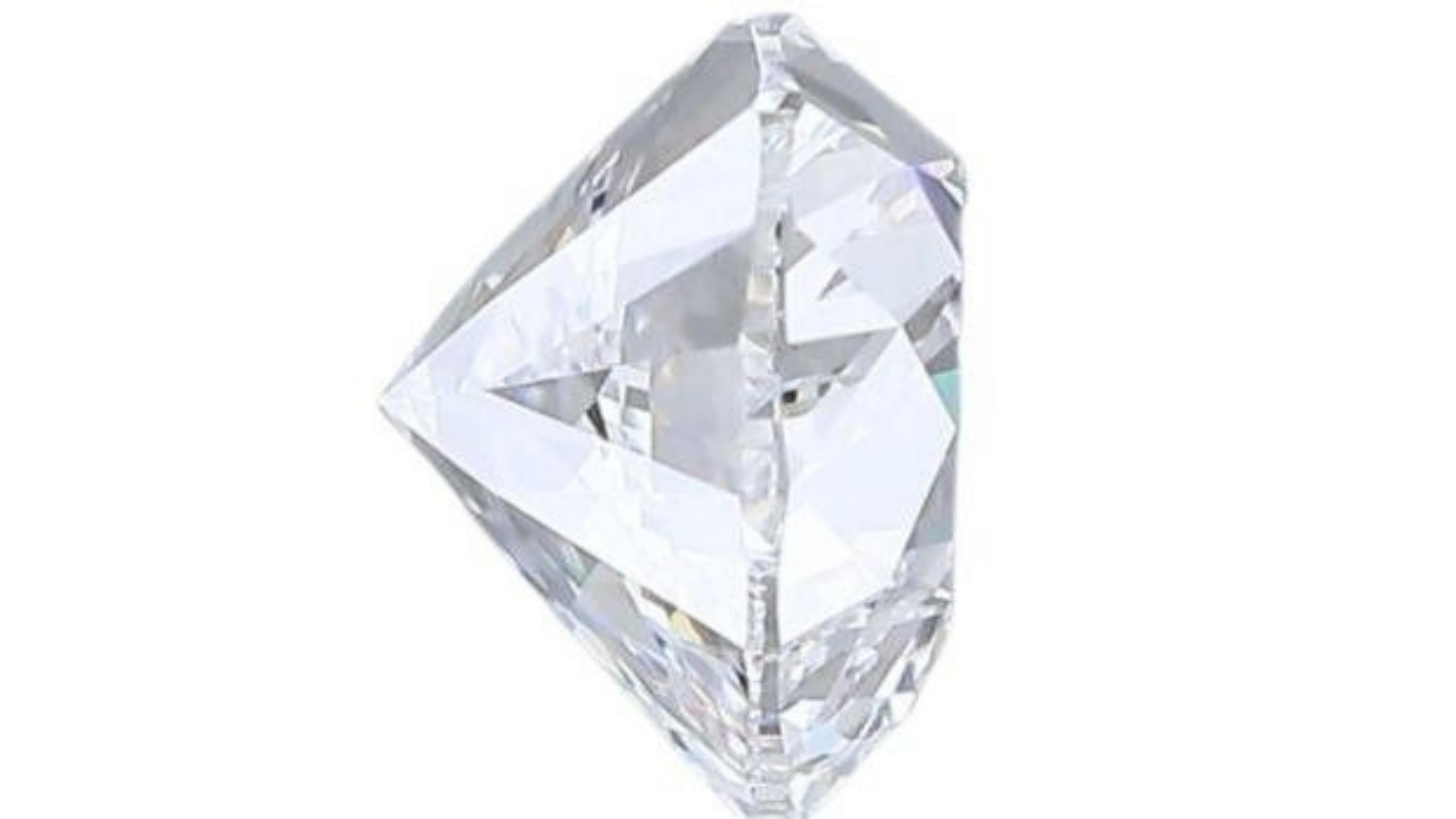 Étincelant 1pc. 1.01ct. Diamant naturel Brilliante en forme de coeur Neuf - En vente à רמת גן, IL