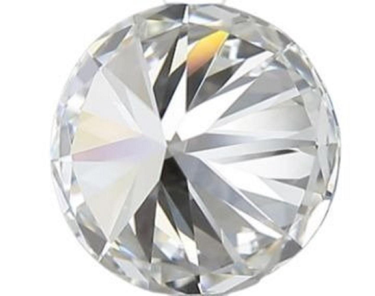 Women's or Men's Sparkling 1pc Flawless Natural Diamond with 0.53 ct Round D IF IGI Certificate