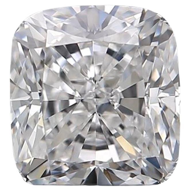 Sparkling 1pc Natural Diamond with 0.70ct Cushion D IF IGI Certificate For Sale