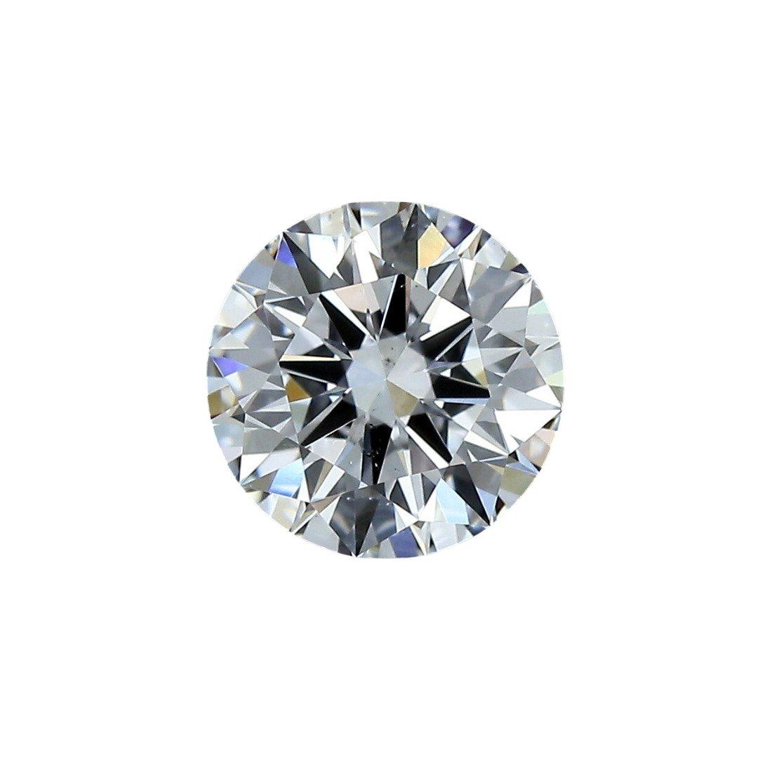 Round Cut Sparkling 1pc Natural Diamond w/ 0.71 Ct Round Brilliant G SI1 GIA Certificate For Sale