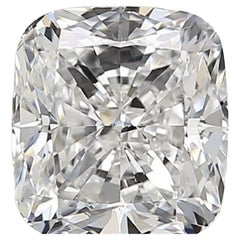 Sparkling 1pc Natural Diamond w/ 1.51 Carat Cushion E VS1 IGI Certificate