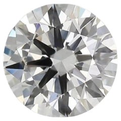 Sparkling 1Pc Natural Diamond with 0.72 Ct Round D IF IGI Certificate