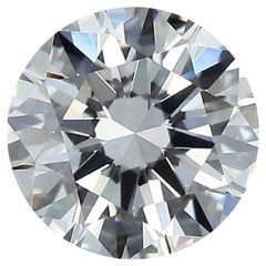 Sparkling 1Pc Natural Diamonds w/ 1.27 Ct Round Brilliant D IF IGI Certificate