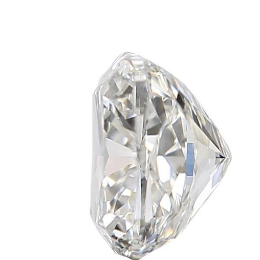 Women's or Men's Sparkling 2 Pcs Natural Diamonds with 1.41 Carat Cushion E VVS1 GIA Certificate For Sale