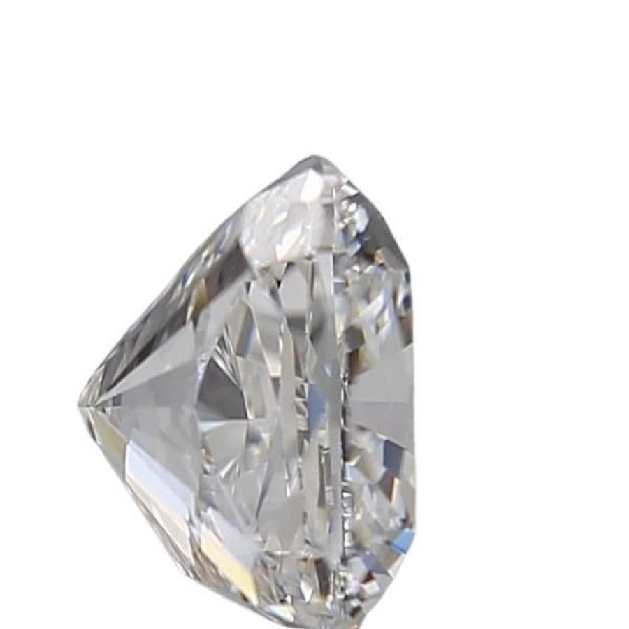 Scintillanti 2 pezzi di diamanti naturali con 1,50ct Cuscino E-F VS1 VVS2 Certificato GIA in vendita 2