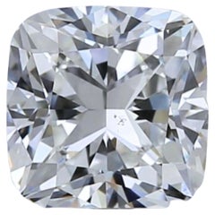 Funkelnder Diamant im kissenförmigen modifizierten Brillantschliff mit 1,01 Karat