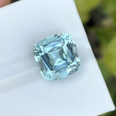 Sparkling Deep Sea Blue Aquamarin 9,75 Karat Aquamarin Ring Aquamarin-Schmuck
