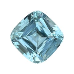 Sparkling Deep Sea Blue Aquamarin 9,75 Karat Aquamarin Ring Aquamarin-Schmuck
