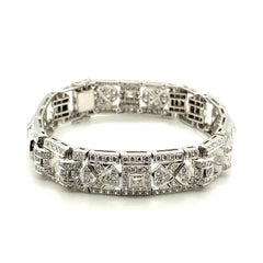 Sparkling Diamond Bracelet in 18K White Gold
