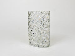 Vaso in cristallo sfaccettato di Claus Josef Riedel, Austria, anni '70