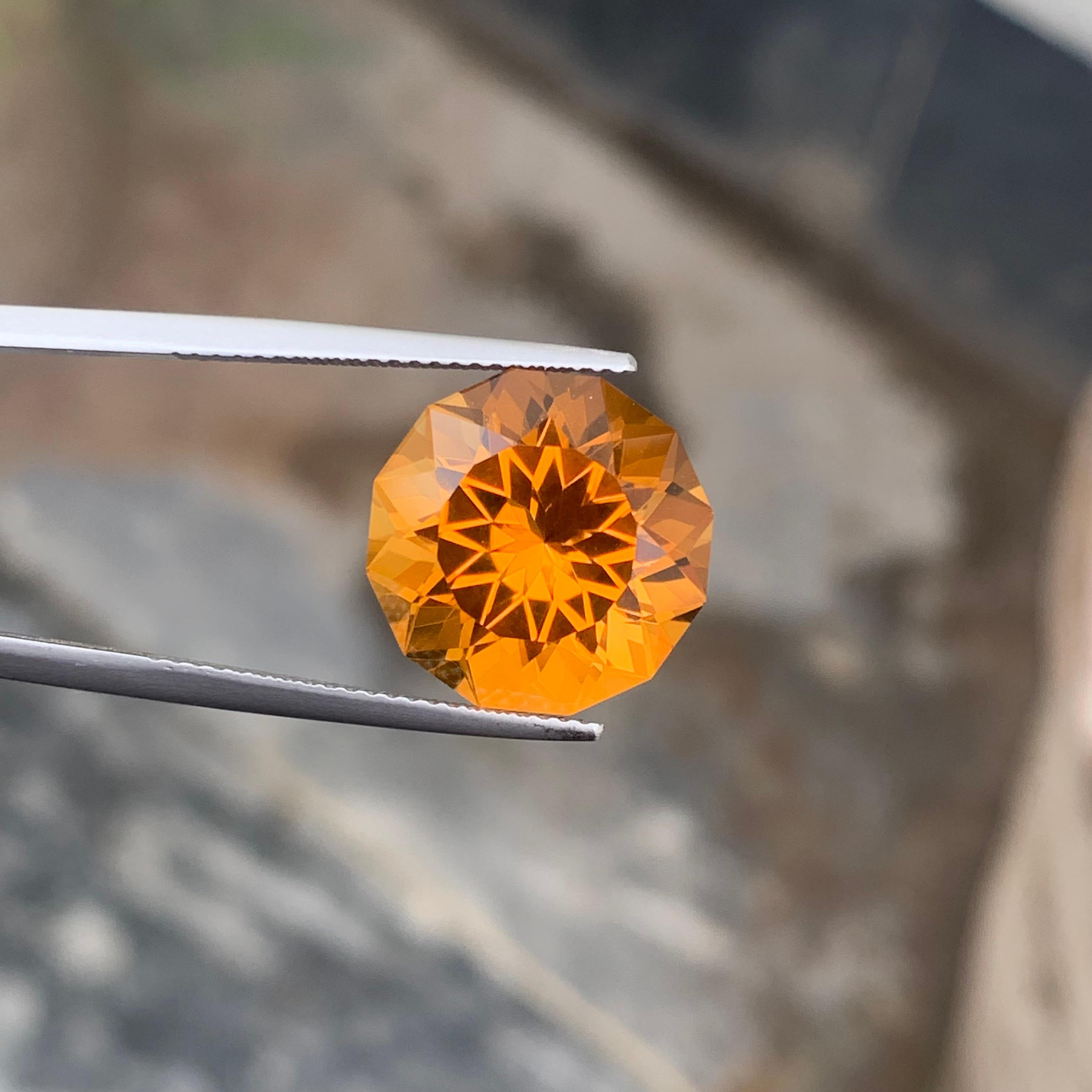 flower cut gemstone