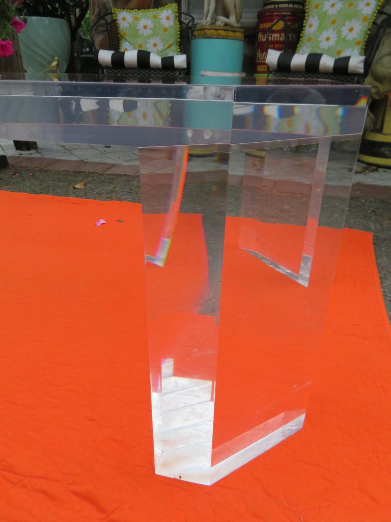 lucite pumps