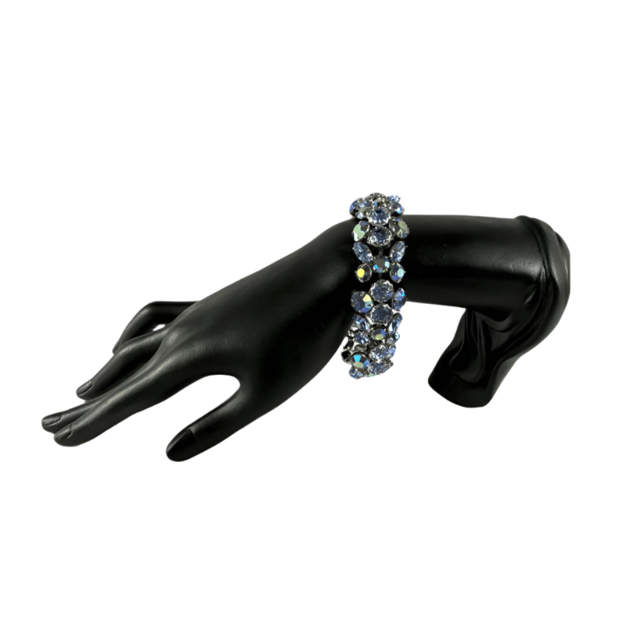 Bracelet Weiss scintillant vintage avec strass Pour femmes en vente