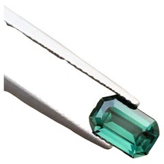 Étincelante tourmaline naturelle non sertie de 1,85 carat de la mine afghane de Lagoon foncé