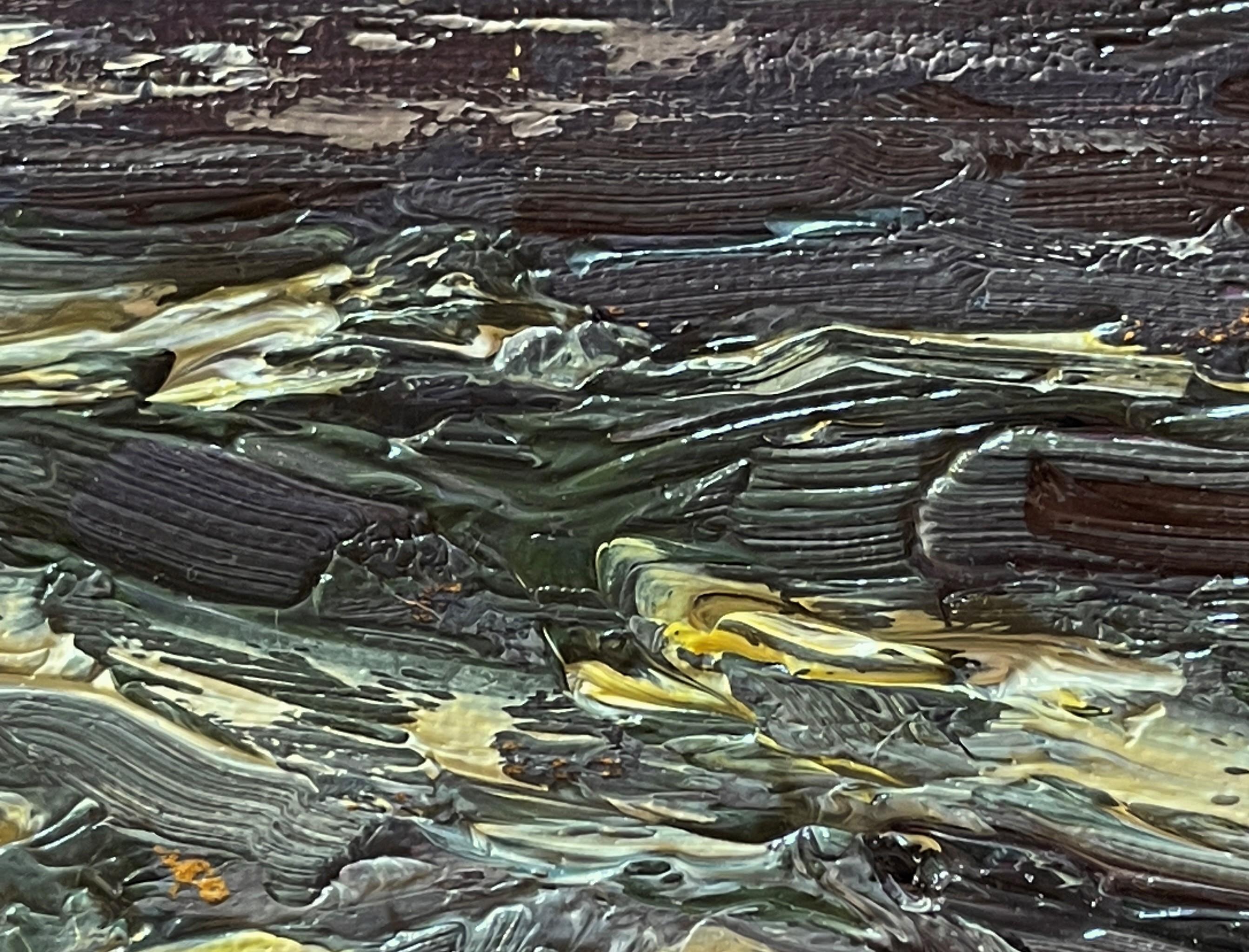 „California Beach“ von Sparky LeBold, Ölgemälde im Pazifischen Ozean im Angebot 2