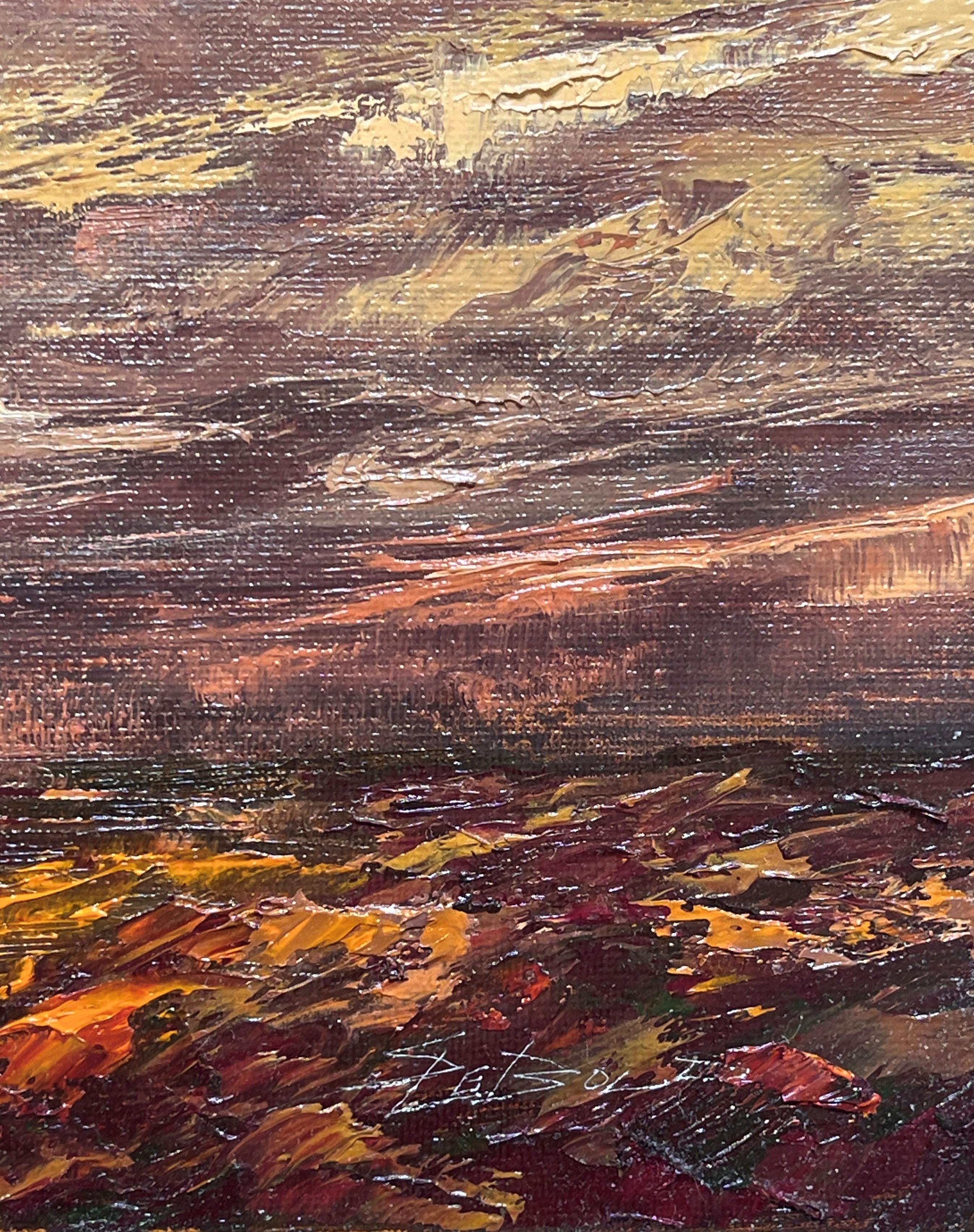 „Colorado-Skies,“ Colorado-Landschaft, Ölgemälde von Sparky LeBold im Angebot 4