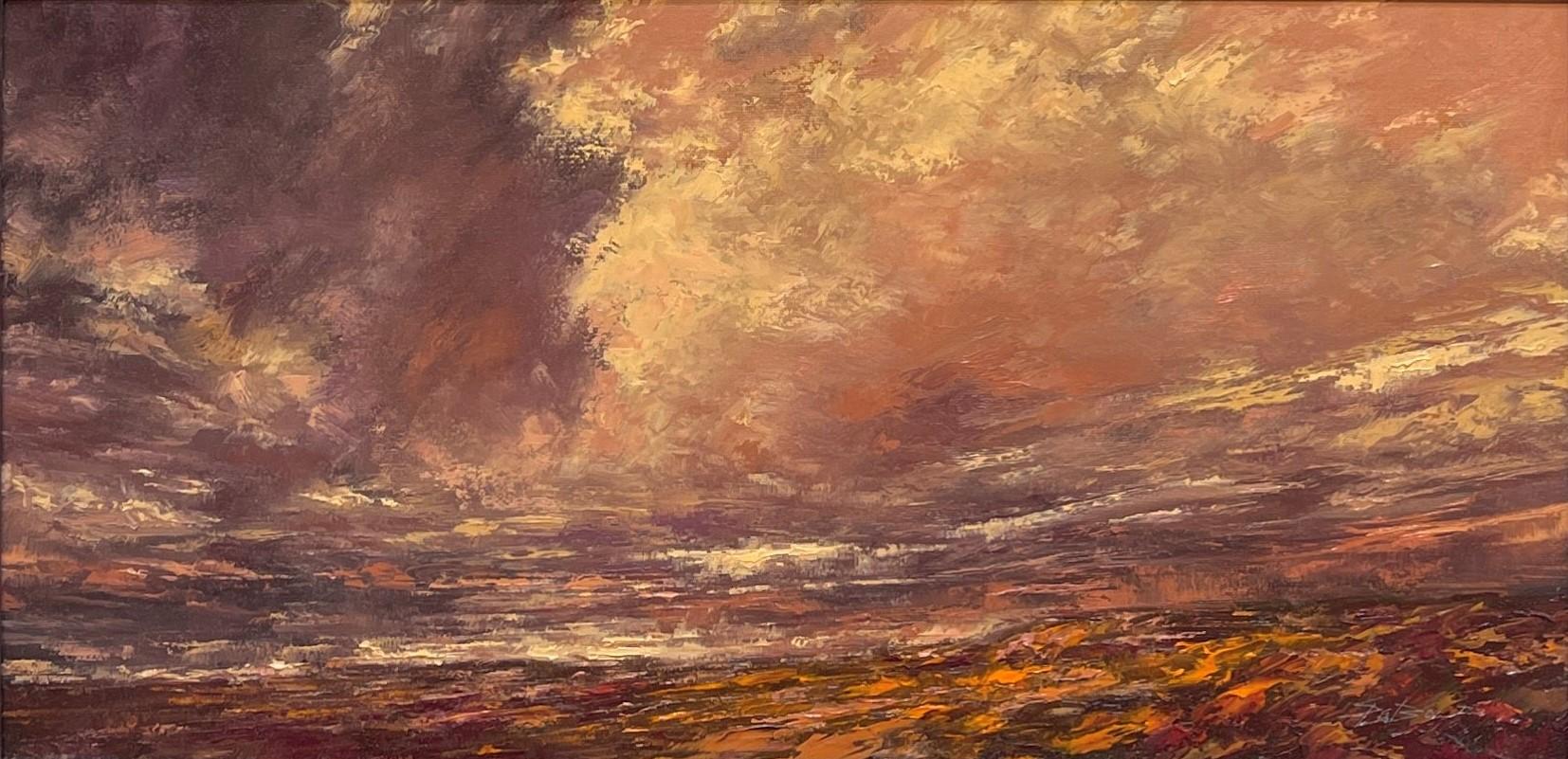 „Colorado-Skies,“ Colorado-Landschaft, Ölgemälde von Sparky LeBold