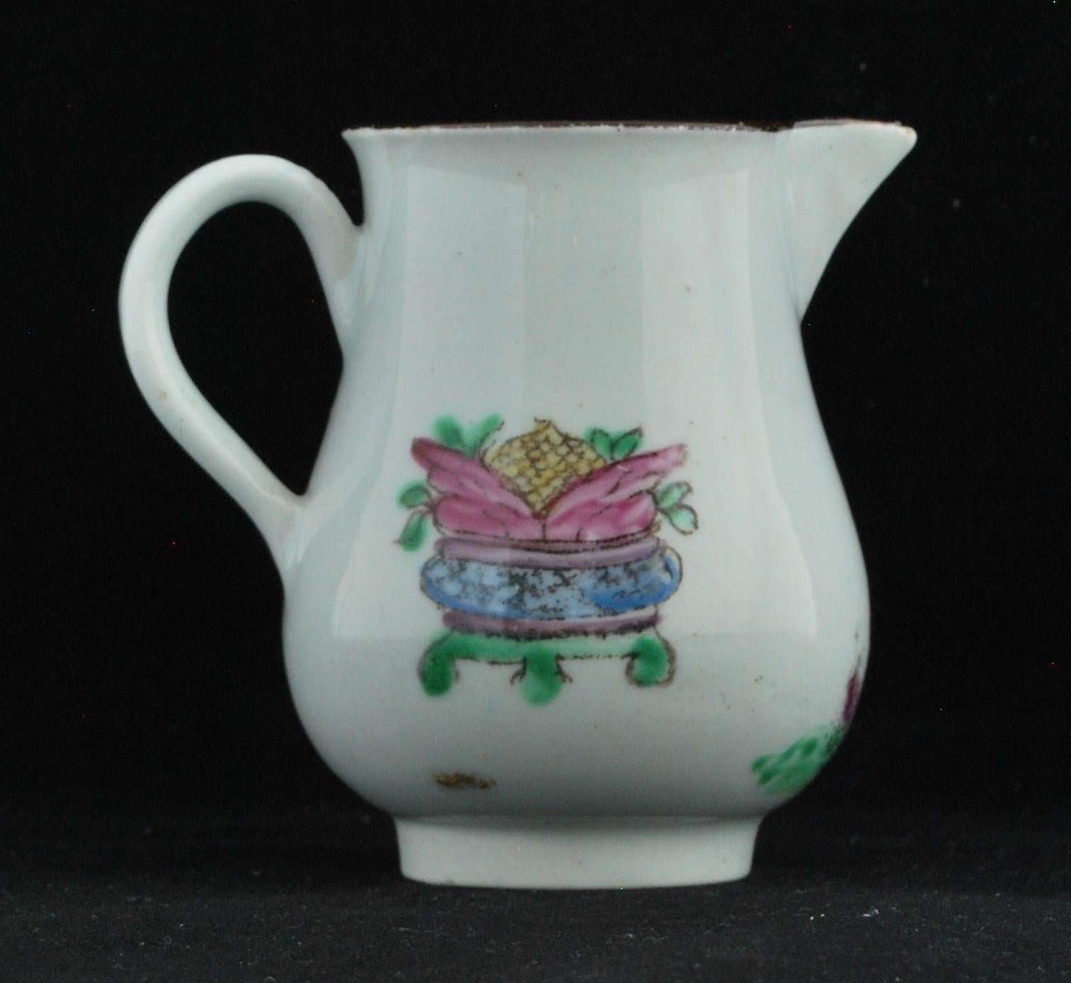 Chinoiseries Pichet en bec de moisson, usine de porcelaine à nœud, vers 1763 en vente