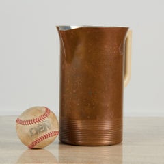 Sparta Copper Pitcher with White Bakelite Handle