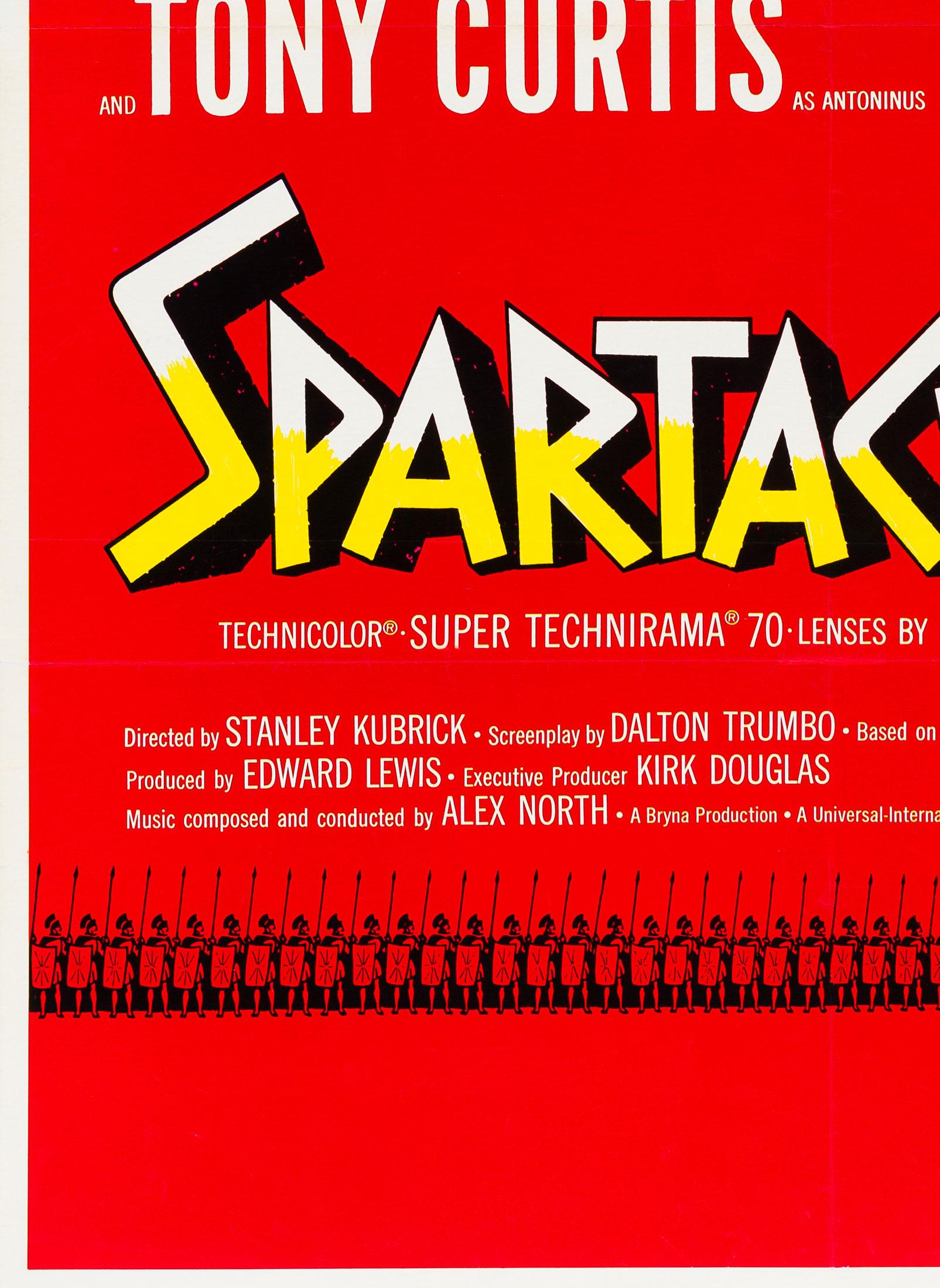 saul bass spartacus poster