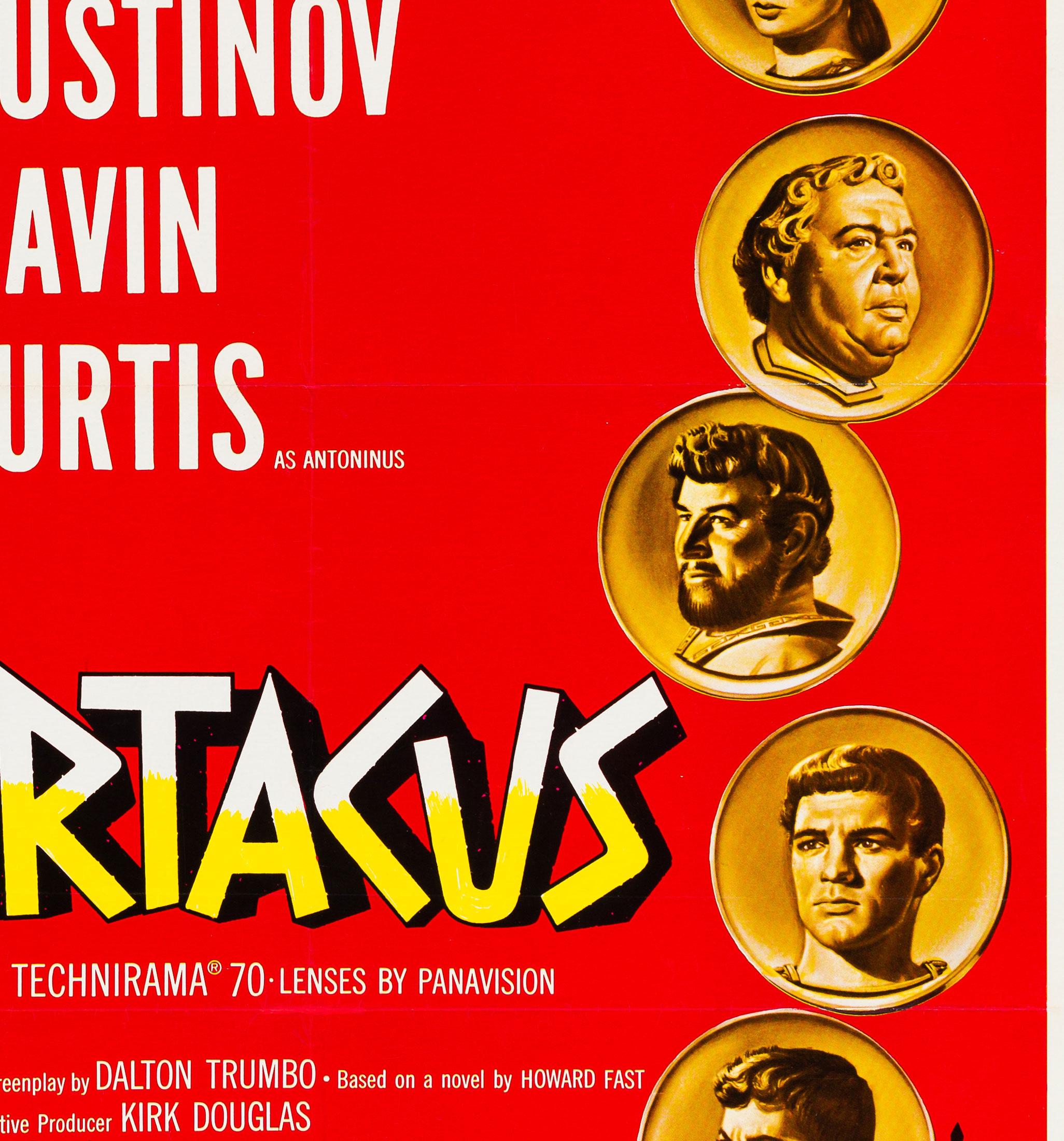 spartacus 1960 cast