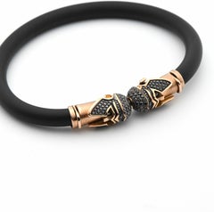 Spartan heads bracelet, Vincent Michel, swiss made