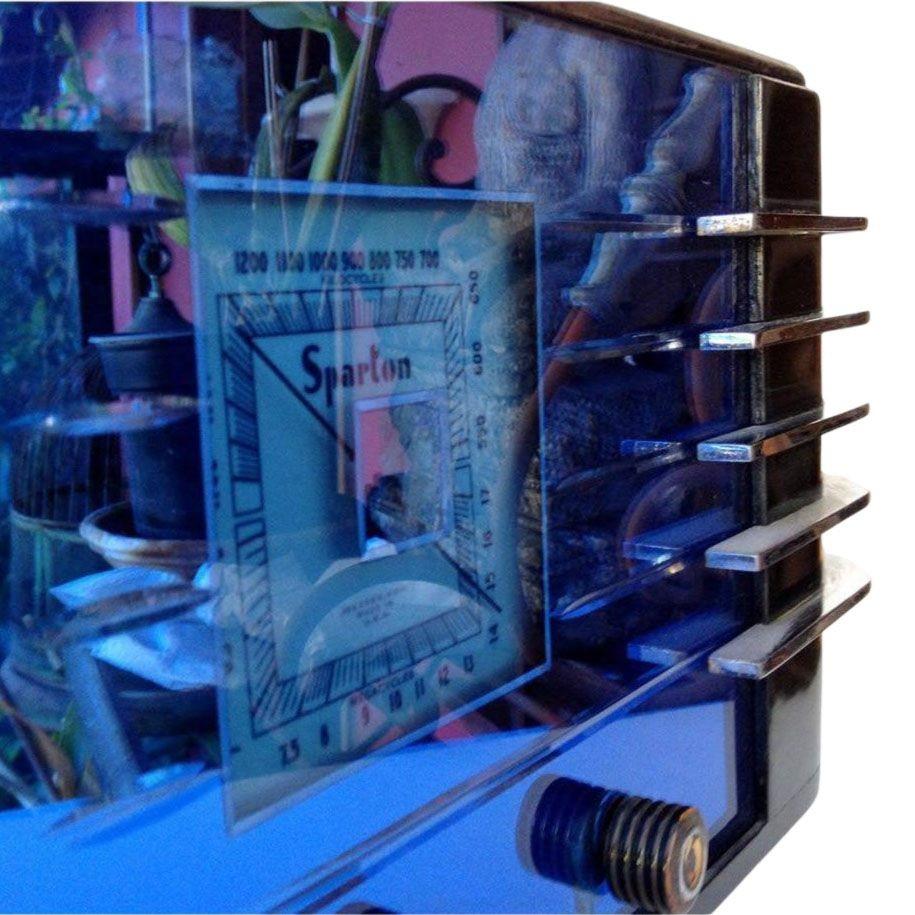 Milieu du XXe siècle Radio Sparton modèle 557 « Sled » de Walter Dorwin Teague en vente