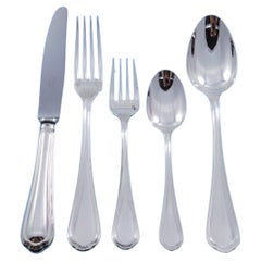 Spatours by Christofle Silverplate Flatware Set for 8 Service 44 pcs Dinner