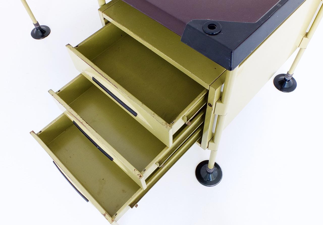 Spazio Desk and Side Desk by Bbpr Studio for Olivetti, Italy, 1962 5