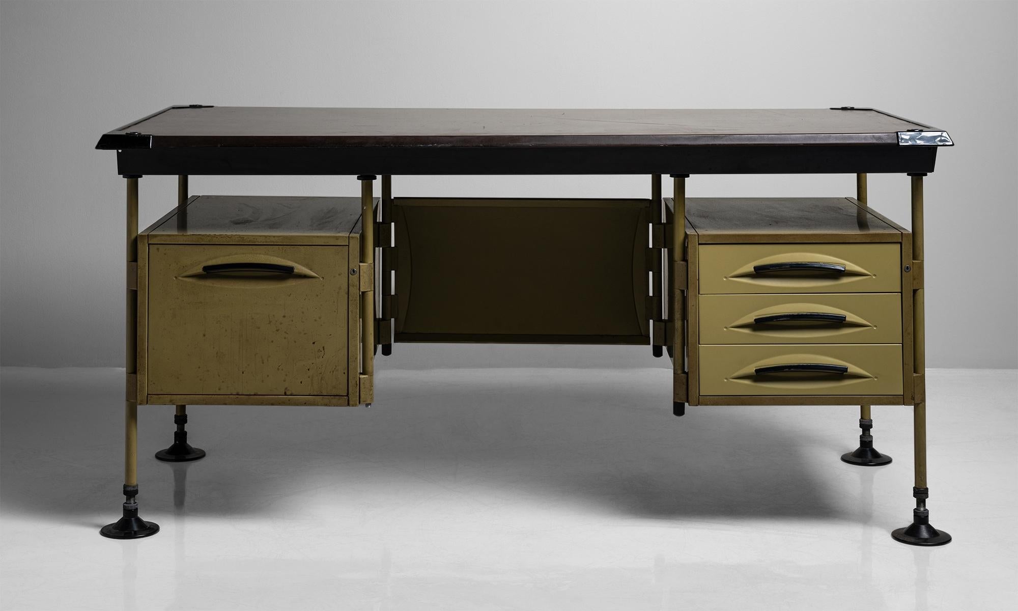 Laminated Spazio Modernista Desk by Studio BBPR, Italy, 1959